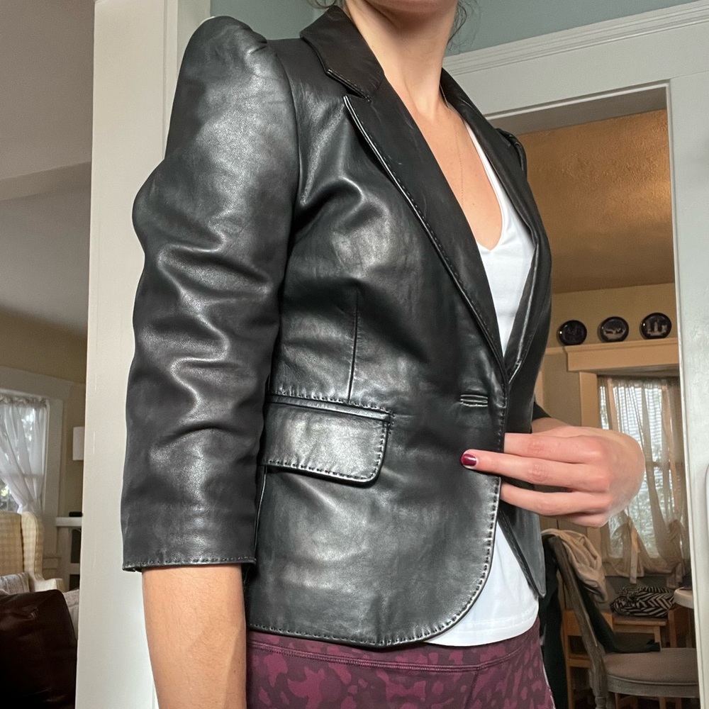 Juicy leather jacket